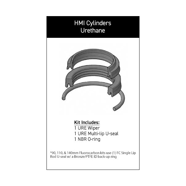 Parker - After Market Parts Hydraulic Cylinder Repair Kit- I-RK-I-U-1-140mm RK2HM1401 - main